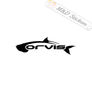 Orvis Tarpon Fishing Rods (4.5" - 30") Vinyl Decal in Different colors & size for Cars/Bikes/Windows