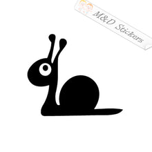 2x Snail Vinyl Decal Sticker Different colors & size for Cars/Bikes/Windows