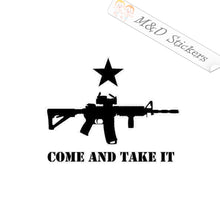 2x Come and Take it Vinyl Decal Sticker Different colors & size for Cars/Bikes/Windows