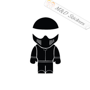 2x Stig Vinyl Decal Sticker Different colors & size for Cars/Bikes/Windows