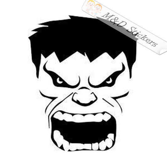 Hulk (4.5" - 30") Vinyl Decal in Different colors & size for Cars/Bikes/Windows