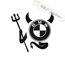 BMW Devil Logo (4.5" - 30") Vinyl Decal in Different colors & size for Cars/Bikes/Windows