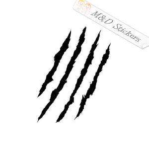 Scratches (4.5" - 30") Vinyl Decal in Different colors & size for Cars/Bikes/Windows