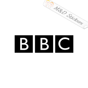2x BBC Vinyl Decal Sticker Different colors & size for Cars/Bikes/Windows