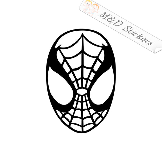 2x Spider man Vinyl Decal Sticker Different colors & size for Cars/Bikes/Windows