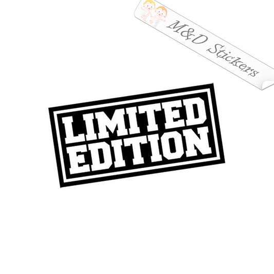 2x Limited Edition Vinyl Decal Sticker Different colors & size for Cars/Bikes/Windows