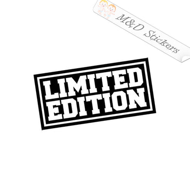 2x Limited Edition Vinyl Decal Sticker Different colors & size for Cars/Bikes/Windows