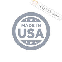 2x Made in the USA Vinyl Decal Sticker Different colors & size for Cars/Bikes/Windows