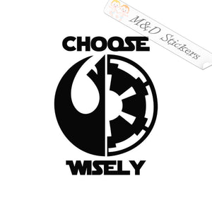 Star Wars Galactic Empire - Rebel Alliance Logo (4.5" - 30") Vinyl Decal in Different colors & size for Cars/Bikes/Windows