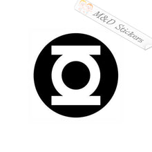 2x Green lantern logo Vinyl Decal Sticker Different colors & size for Cars/Bikes/Windows