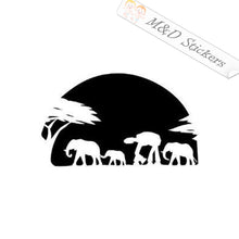 Star Wars funny Imperial Walker with Elephants (4.5" - 30") Vinyl Decal in Different colors & size for Cars/Bikes/Windows