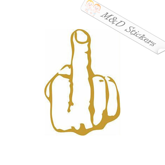 2x Fuck-you Fck you F*ck you Vinyl Decal Sticker Different colors & size for Cars/Bikes/Windows