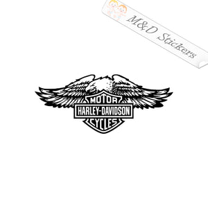 Harley-Davidson eagle, bar and shield (4.5" - 48") Vinyl Decal in Different colors & size for Cars/Bikes/Windows