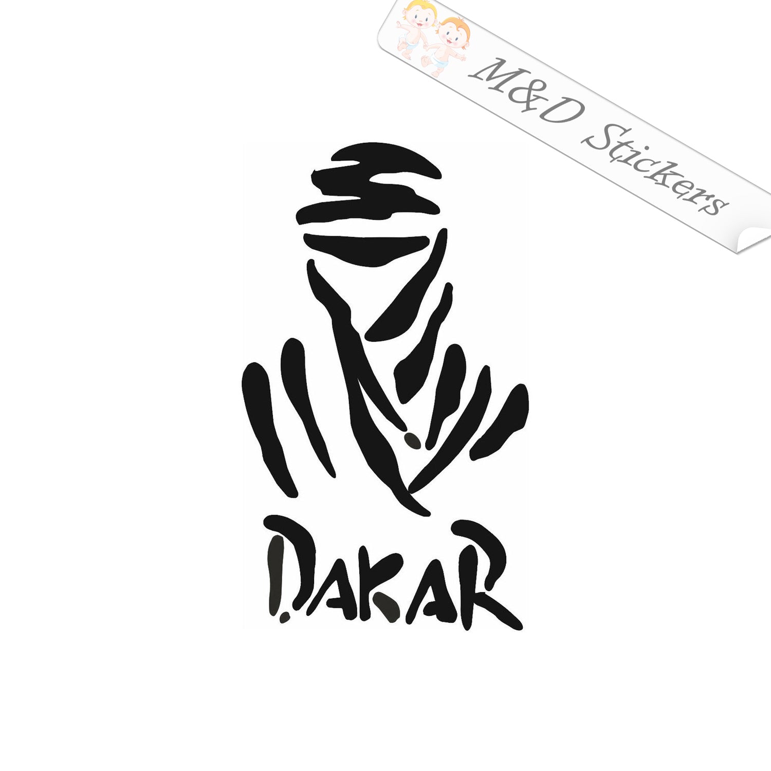Daker Rally Decals 2x Dakar Rally Logo Vinyl Decal Sticker Different colors & size for Ca ...