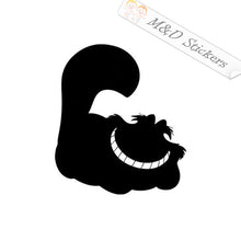 2x Cheshire Cat Alice Wonderland Vinyl Decal Sticker Different colors & size for Cars/Bikes/Windows