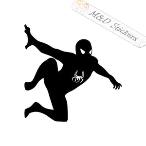 Spider man (4.5" - 30") Vinyl Decal in Different colors & size for Cars/Bikes/Windows