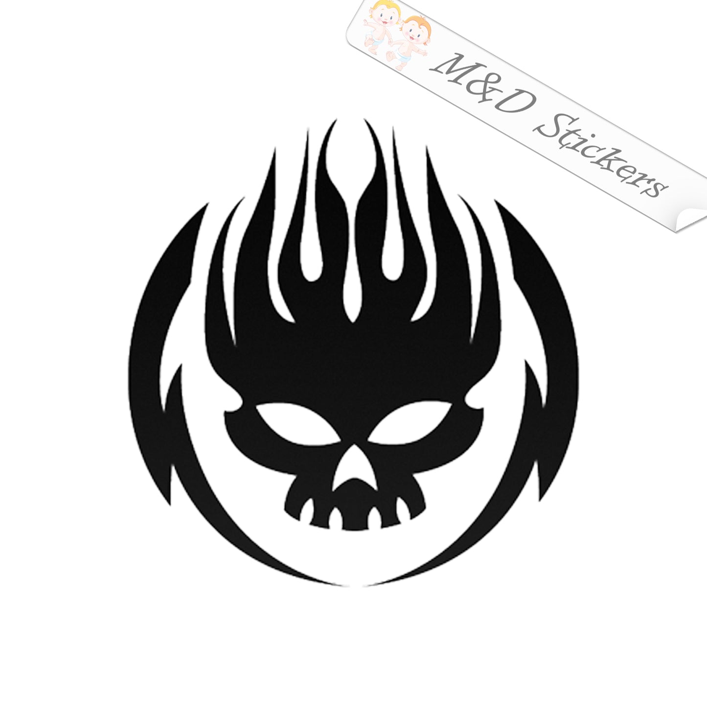 Offspring Music band Logo (4.5" - 30") Vinyl Decal in Different colors & size for Cars/Bikes/Windows