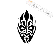 2x Star Wars Darth Maul Vinyl Decal Sticker Different colors & size for Cars/Bikes/Windows