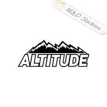 Jeep Altitude Logo (4.5" - 30") Vinyl Decal in Different colors & size for Cars/Bikes/Windows