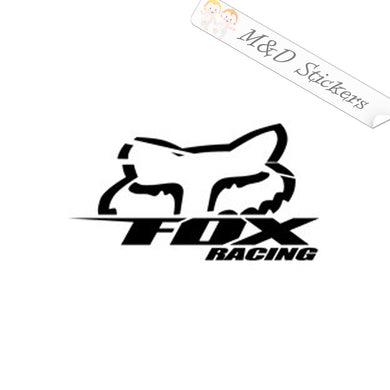 2x Fox Racing Logo Vinyl Decal Sticker Different colors & size for Cars/Bikes/Windows