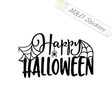 Happy Halloween (4.5" - 30") Vinyl Decal in Different colors & size for Cars/Bikes/Windows