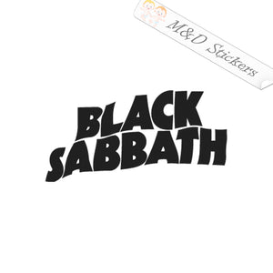 Black Sabbath Music band Logo (4.5" - 30") Vinyl Decal in Different colors & size for Cars/Bikes/Windows