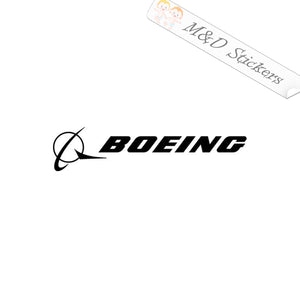 2x Boeing Logo Vinyl Decal Sticker Different colors & size for Cars/Bikes/Windows
