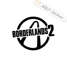 2x Borderlands 2 logo Vinyl Decal Sticker Different colors & size for Cars/Bikes/Windows
