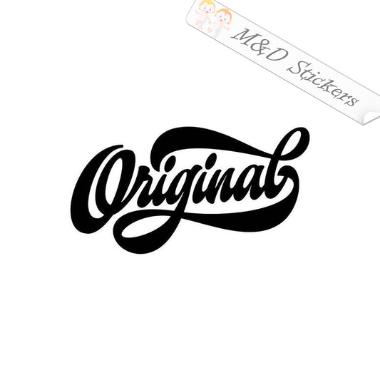 2x Original Vinyl Decal Sticker Different colors & size for Cars/Bikes/Windows