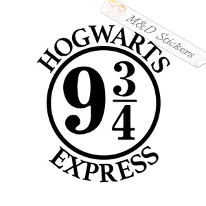 Harry Potter Hogwarts Express (4.5" - 30") Vinyl Decal in Different colors & size for Cars/Bikes/Windows