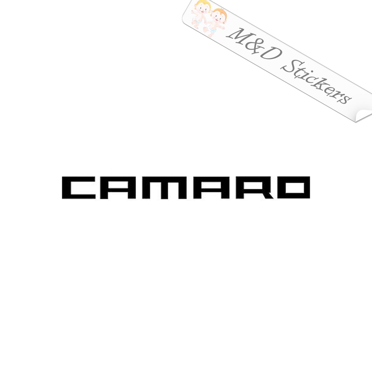 Chevrolet Camaro script (4.5" - 30") Vinyl Decal in Different colors & size for Cars/Bikes/Windows