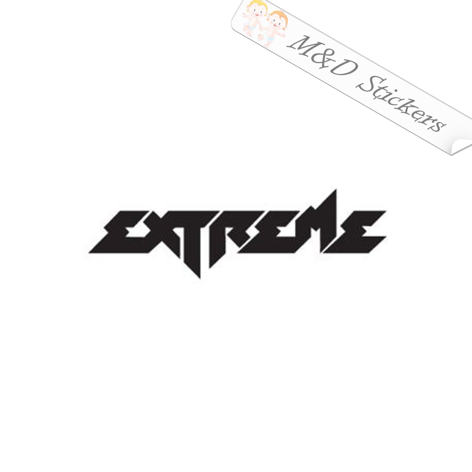 2x Extreme Sign Vinyl Decal Sticker Different colors & size for Cars/B ...