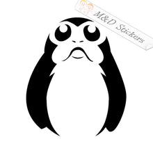 Porg from Star Wars (4.5" - 30") Vinyl Decal in Different colors & size for Cars/Bikes/Windows