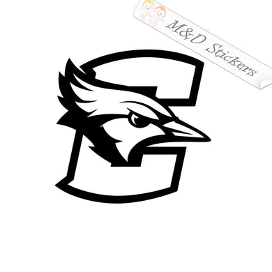 2x Creighton Bluejays Vinyl Decal Sticker Different colors & size for Cars/Bikes/Windows