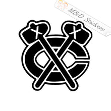 Chicago Blackhawks Logo (4.5" - 30") Vinyl Decal in Different colors & size for Cars/Bikes/Windows