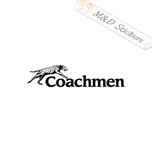 2x Coachmen RV Trailers Logo Vinyl Decal Sticker Different colors & size for Cars/Bikes/Windows