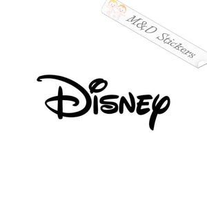 2x Disney Logo Vinyl Decal Sticker Different colors & size for Cars/Bikes/Windows