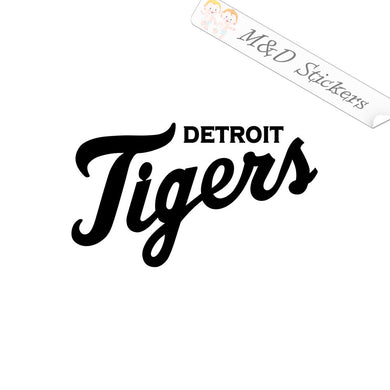 2x Detroit Tigers Vinyl Decal Sticker Different colors & size for Cars/Bikes/Windows
