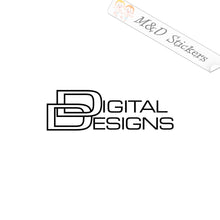 2x DIGITAL DESIGNS Vinyl Decal Sticker Different colors & size for Cars/Bikes/Windows