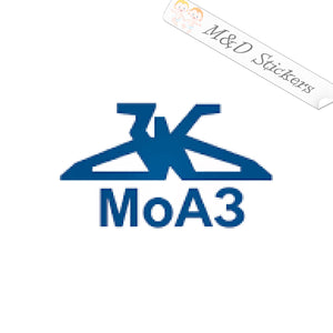 2x MoAZ (Mogilev Automobile Plant) Logo Vinyl Decal Sticker Different colors & size for Cars/Bikes/Windows