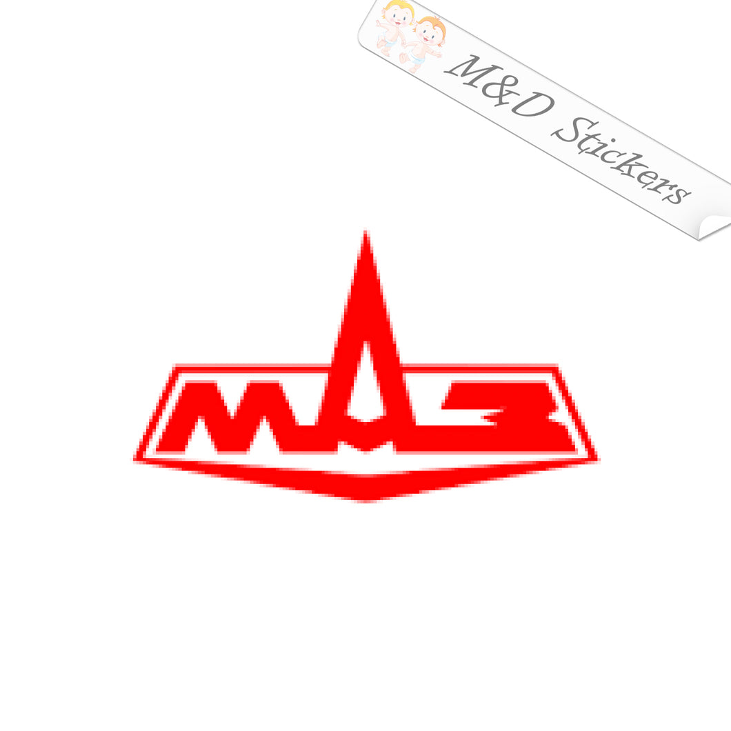 2x Minsk Automobile Plant MAZ car logo Vinyl Decal Sticker Different colors & size for Cars/Bikes/Windows