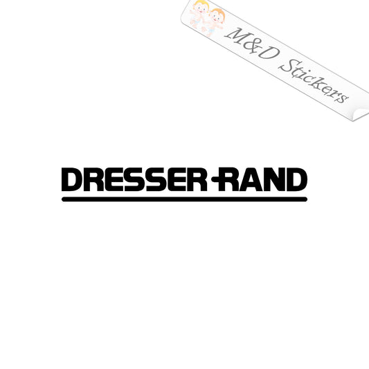 2x Dresser-Rand logo Vinyl Decal Sticker Different colors & size for Cars/Bikes/Windows