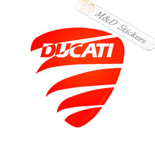 2x Ducati Logo Vinyl Decal Sticker Different colors & size for Cars/Bikes/Windows