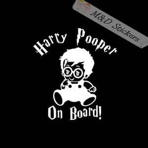 2x Little Harry Baby on board Vinyl Decal Sticker Different colors & size for Cars/Bikes/Windows