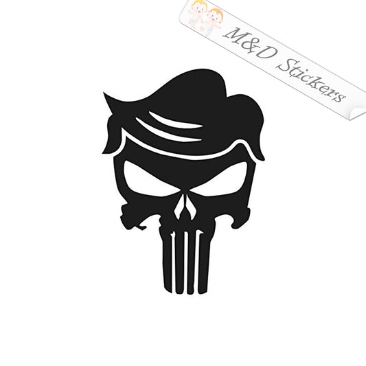 Trump Punisher (4.5" - 30") Vinyl Decal in Different colors & size for Cars/Bikes/Windows