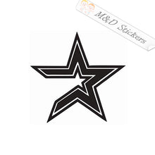 Houston Astros Logo (4.5" - 30") Vinyl Decal in Different colors & size for Cars/Bikes/Windows