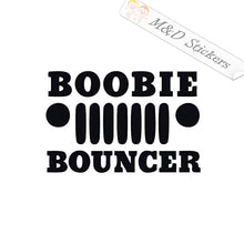 2x Boobie bouncer Vinyl Decal Sticker Different colors & size for Cars/Bikes/Windows