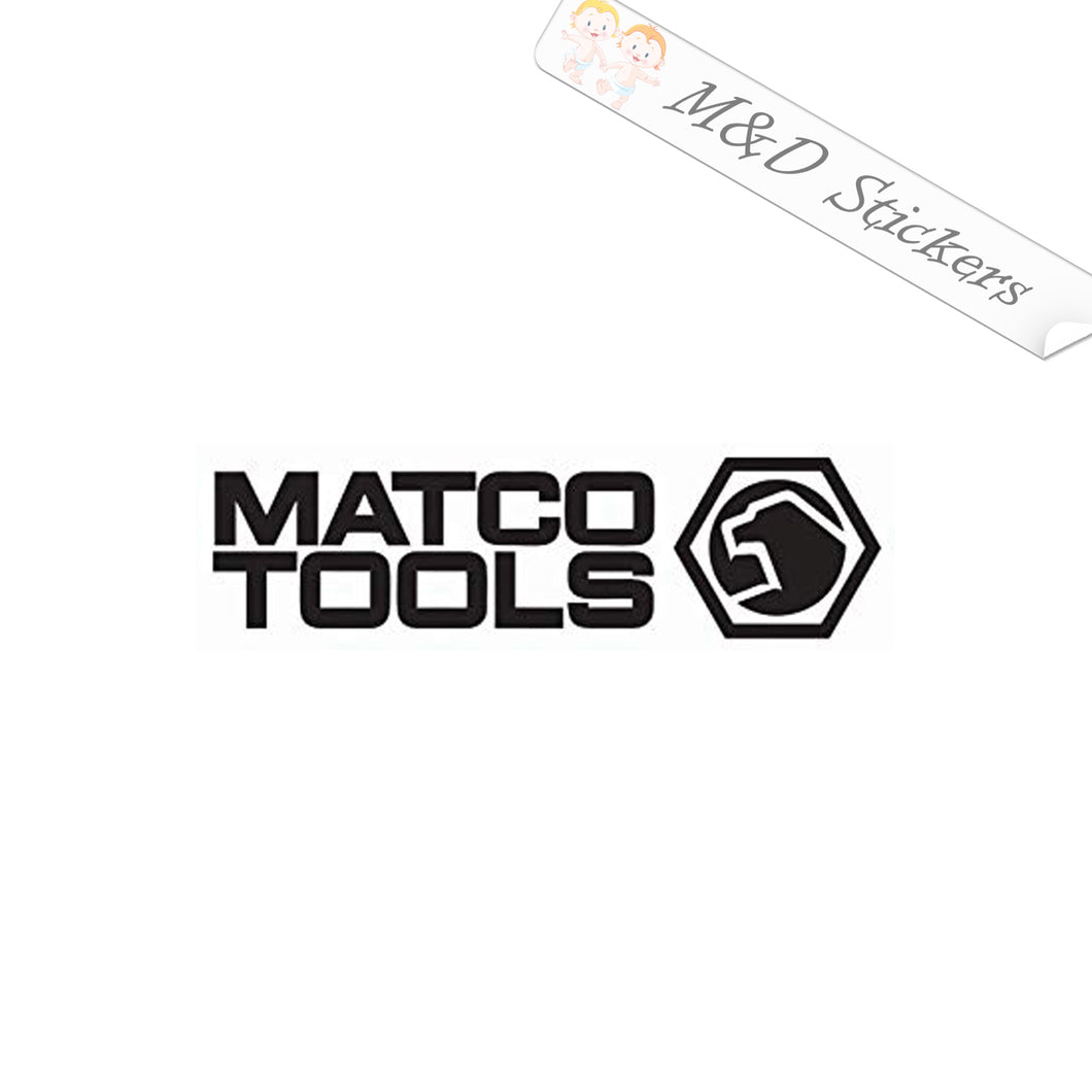 2x Matco Tools Logo Vinyl Decal Sticker Different colors & size for Cars/Bikes/Windows