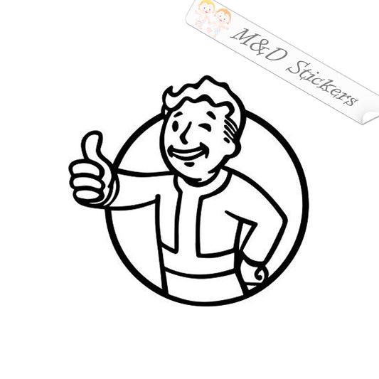 2x Fallout boy Vinyl Decal Sticker Different colors & size for Cars/Bikes/Windows