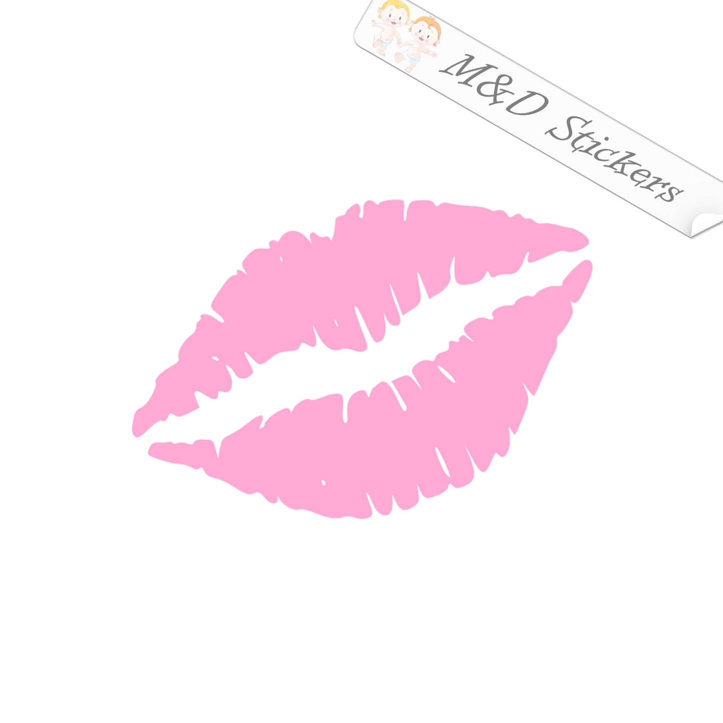 2x Sexy lips Vinyl Decal Sticker Different colors & size for Cars/Bikes/Windows